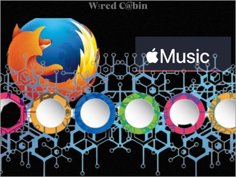 Firefox web browser to connect Apple Music