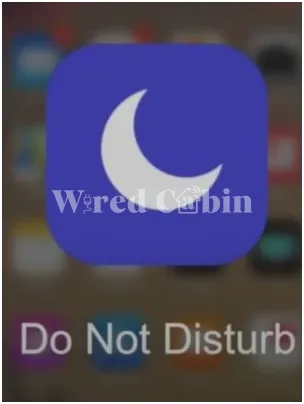 do not disturb icon