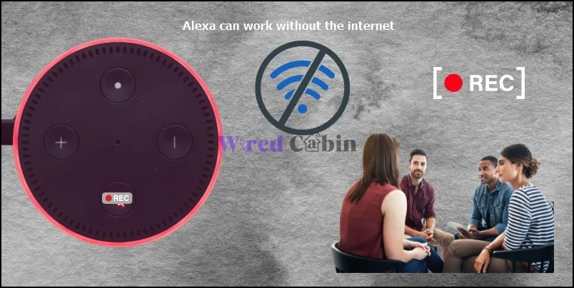Alexa can work without the internet