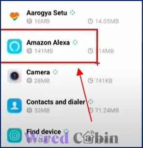 find the Alexa app